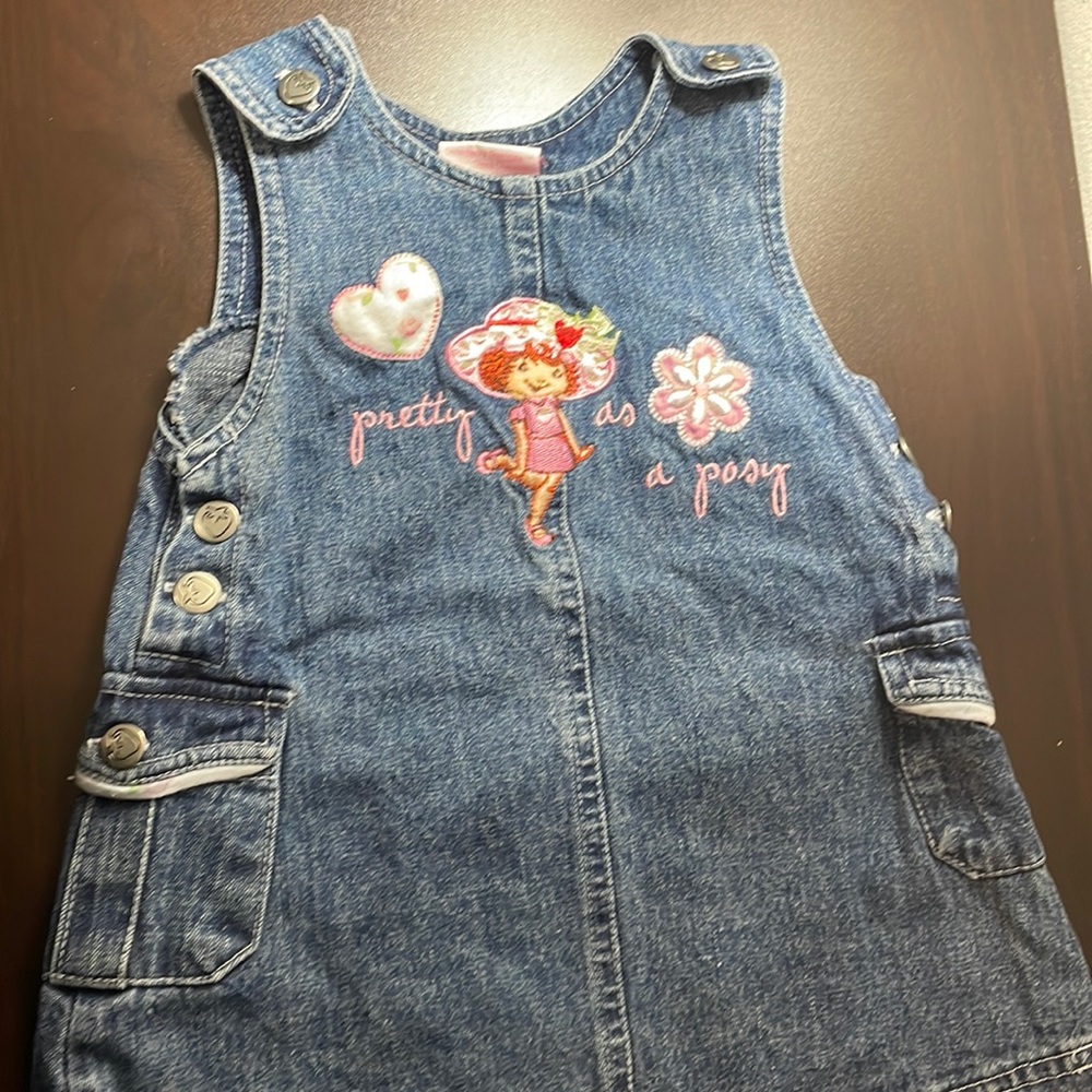 Strawberry Shortcake Jean dress 24 months